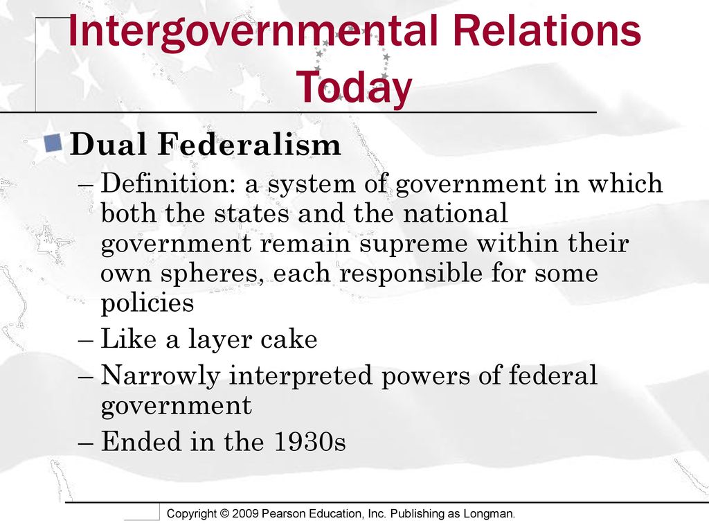 Federalism Chapter 3 Edwards, Wattenberg, And Lineberry - Ppt Download