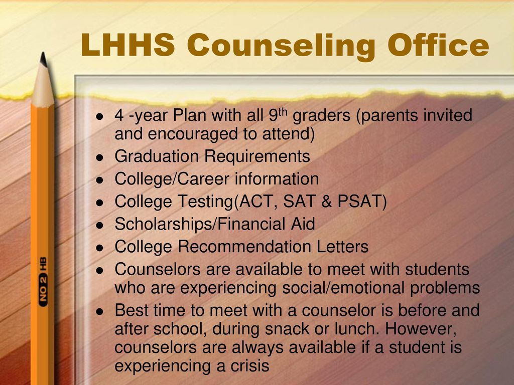 LHHS Counseling Office