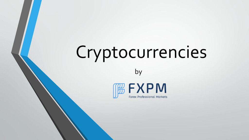Cryptocurrencies by