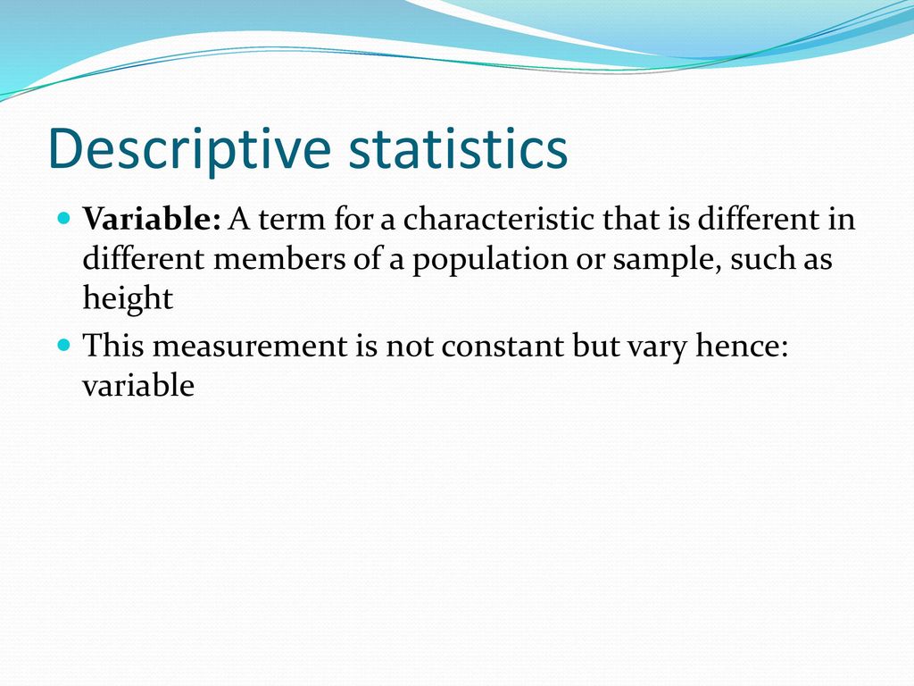 Introduction To Biostatistics - Ppt Download