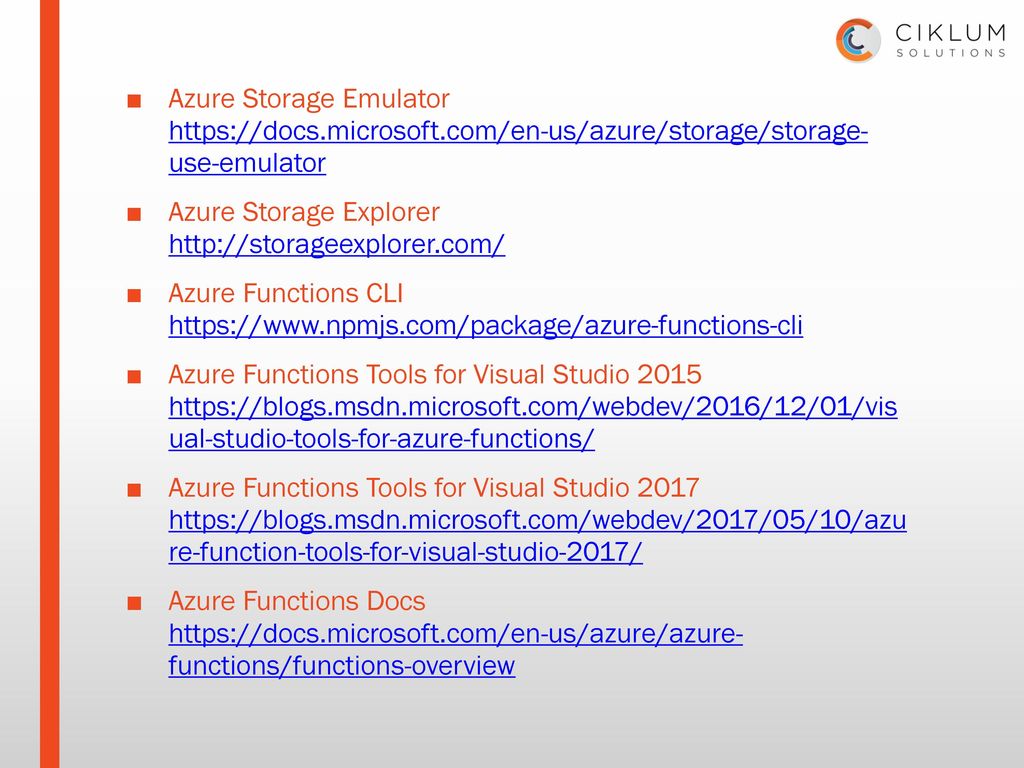 Data driven serverless apps with azure functions ppt download