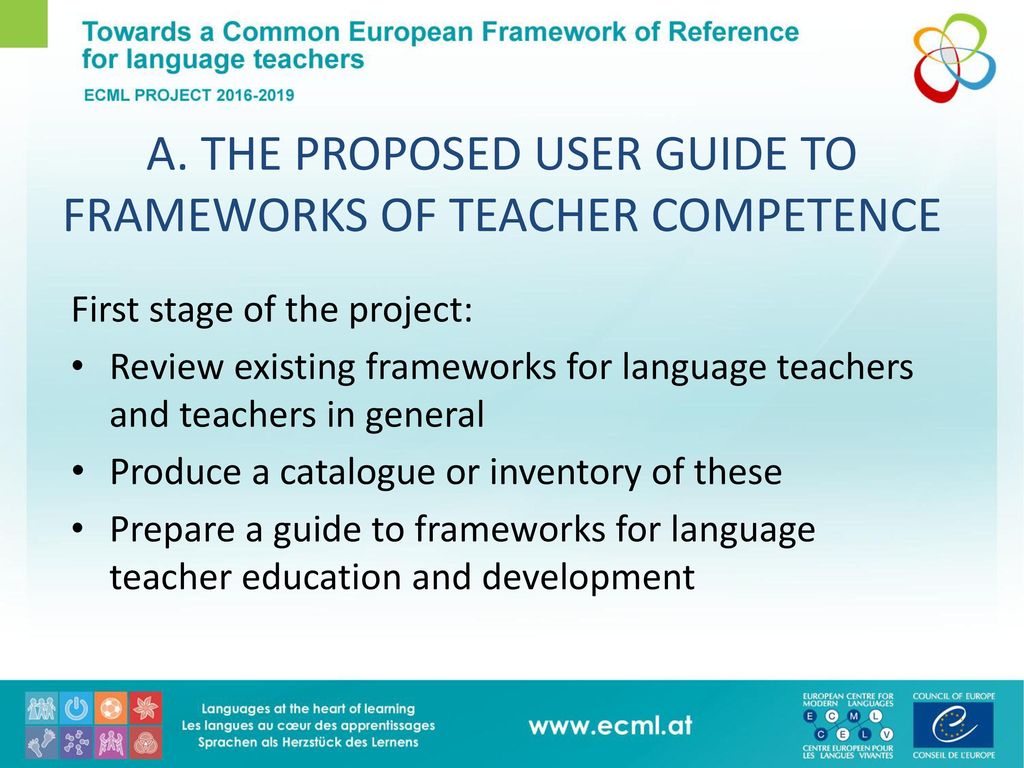 A. THE PROPOSED USER GUIDE TO FRAMEWORKS OF TEACHER COMPETENCE
