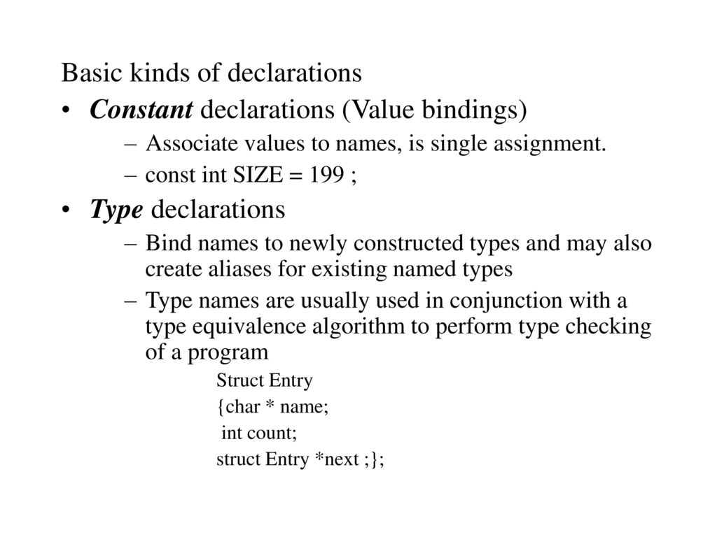 COMPILER CONSTRUCTION - ppt download