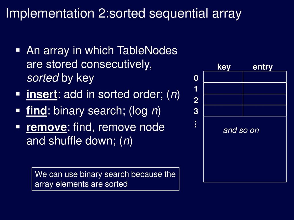 Tables and Dictionaries - ppt download