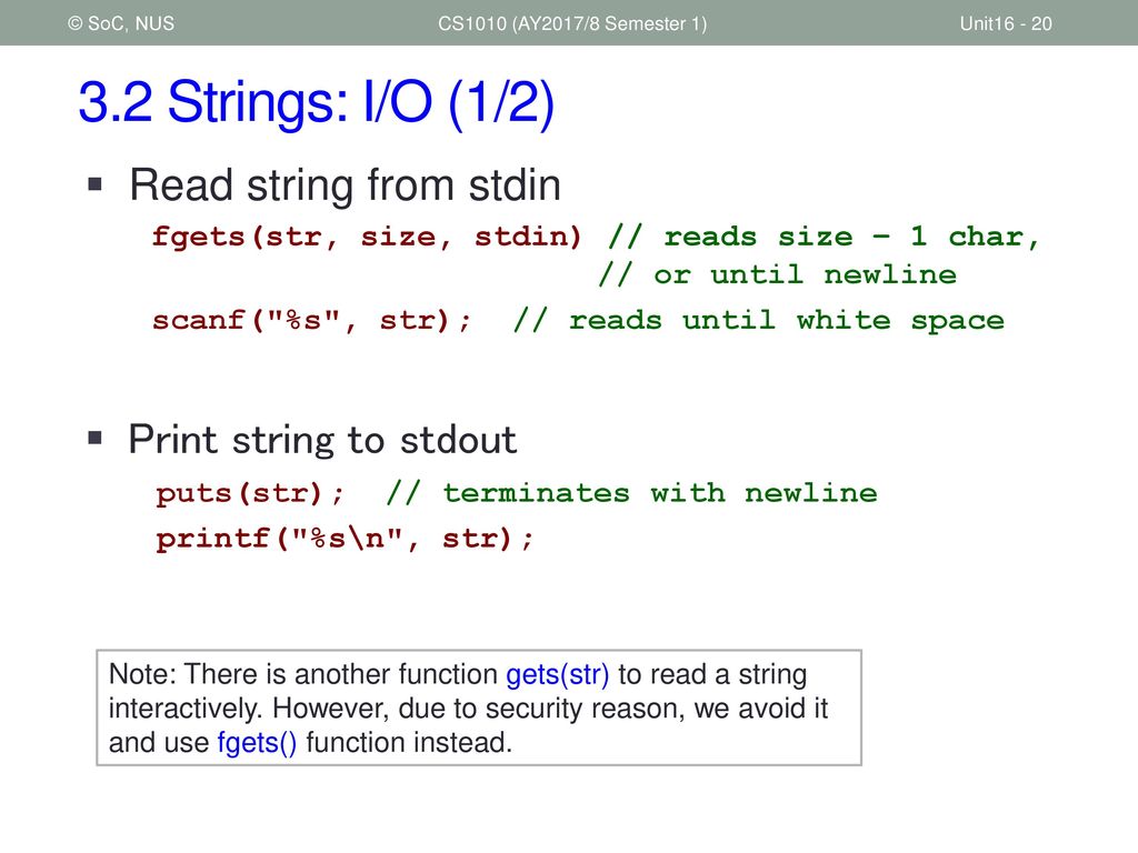 CS1010 Programming Methodology - ppt download