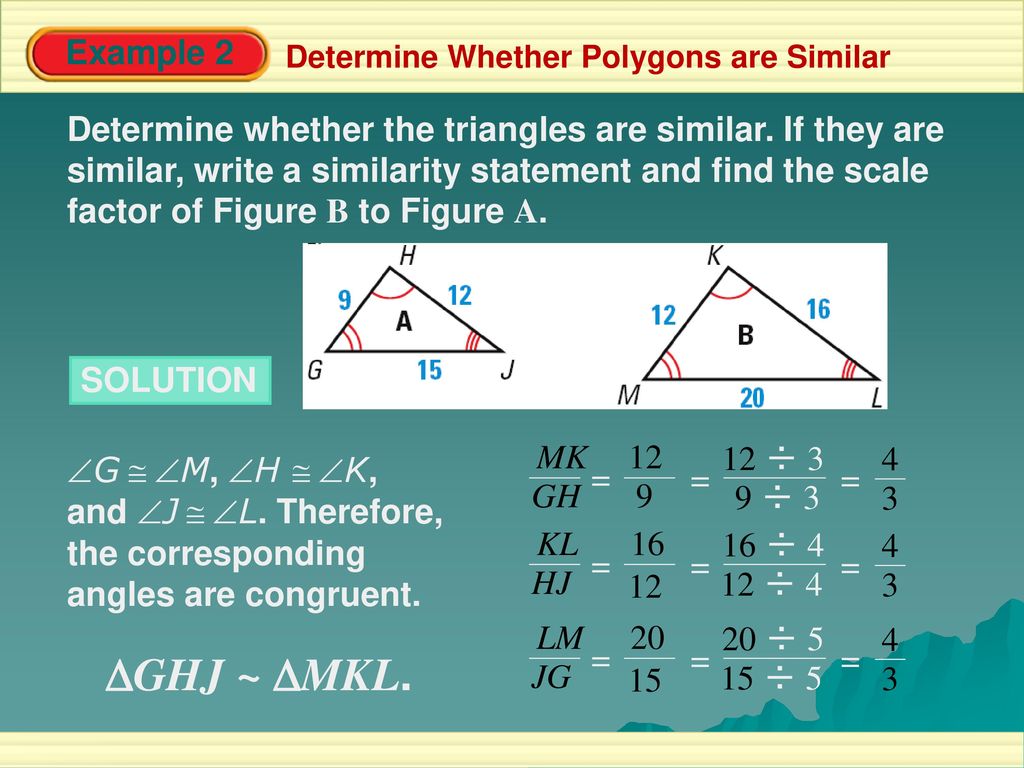 EQ: How do you identify similar polygons? - ppt download