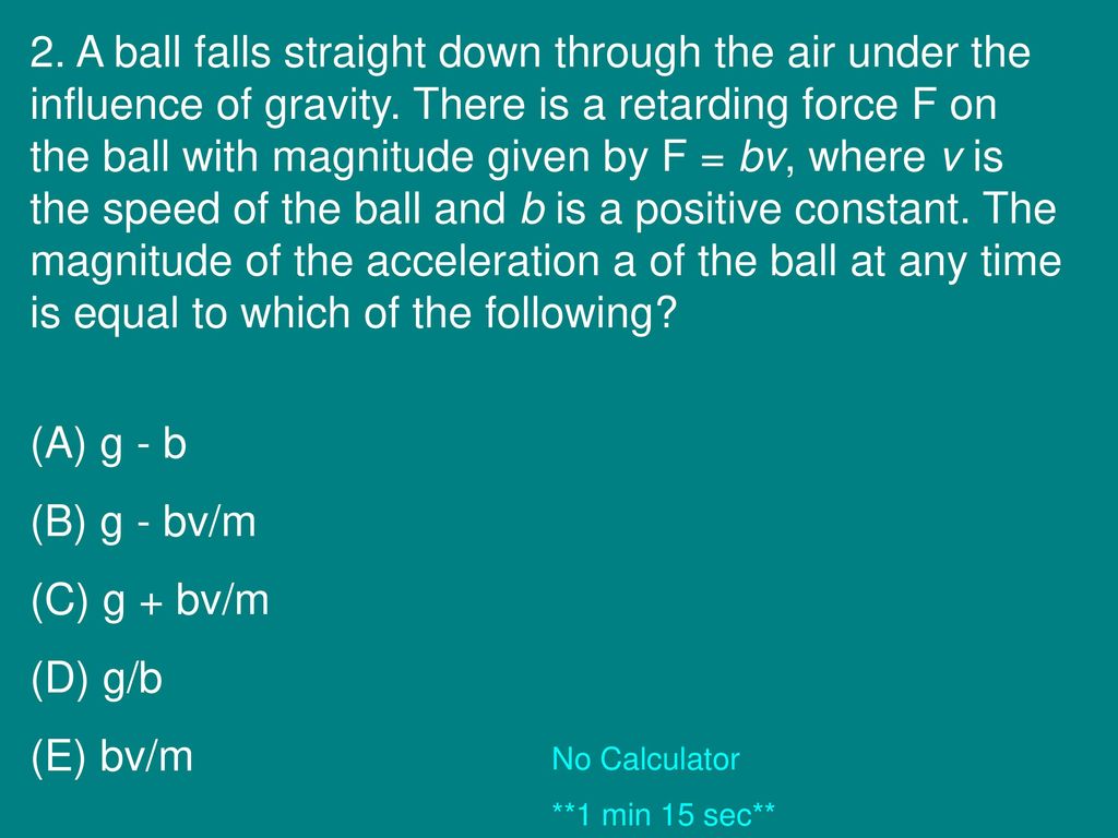 Aim How Can We Apply Newton S 2nd Law Of Acceleration Ppt Download