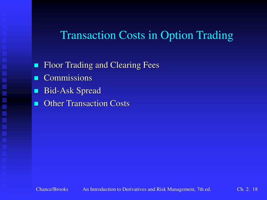 Chapter 2: Structure of Options Markets - ppt download
