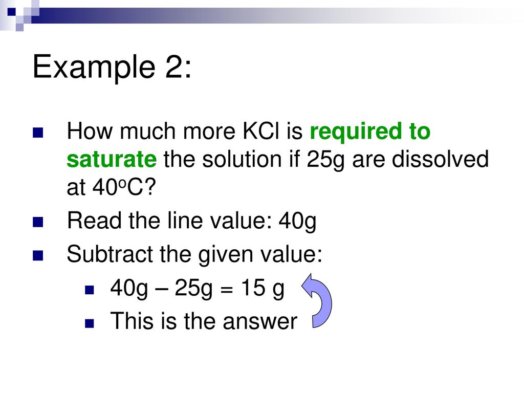 Section 1c 1 c 2 reading solubility curves ppt download
