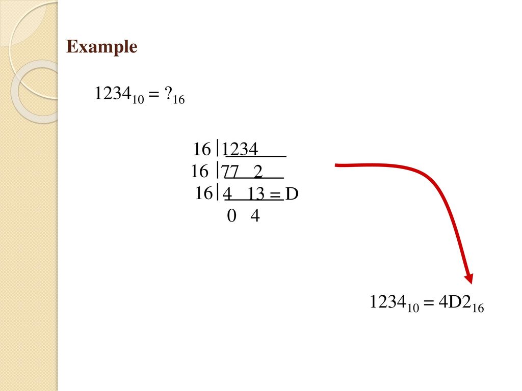 Example = = D = 4D216