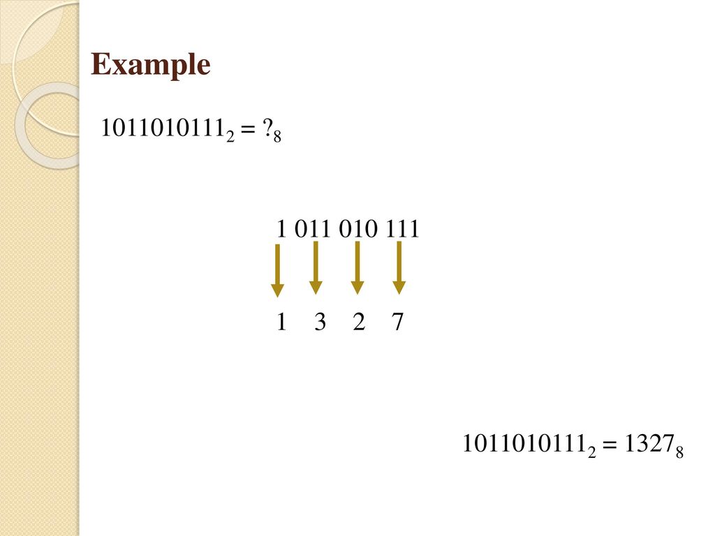 Example = = 13278