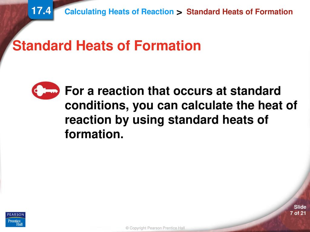 Standard Heats of Formation