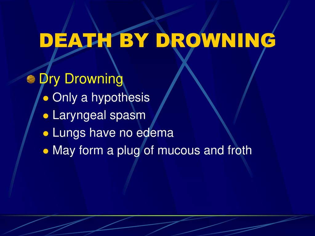 Forensic Pathology Death By Drowning Ppt Download