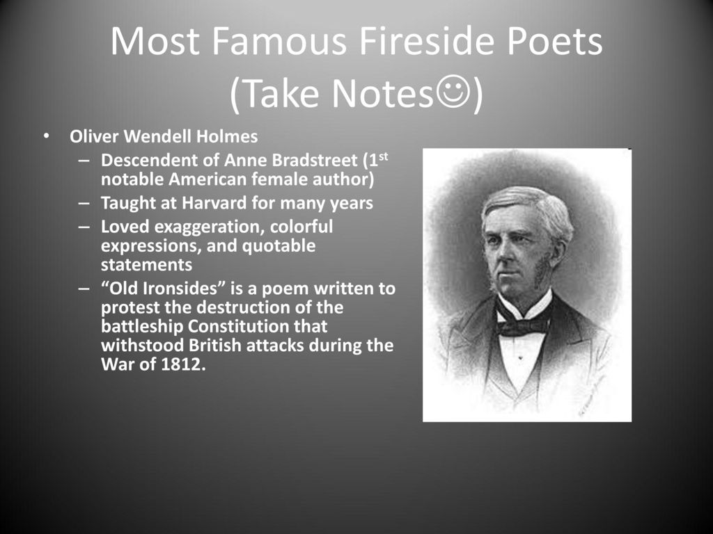 who were the fireside poets