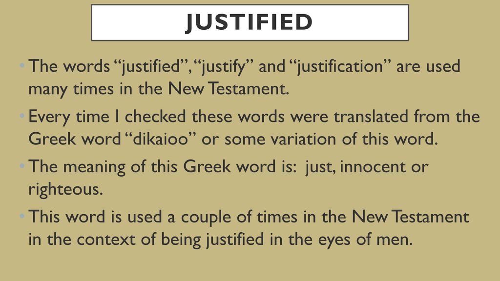 Justified. ppt download