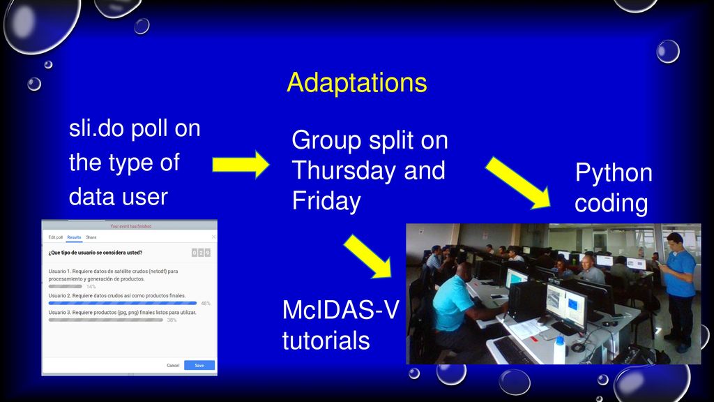 Linking Data Access And Display, Hands-on Exploratory Training, and ...