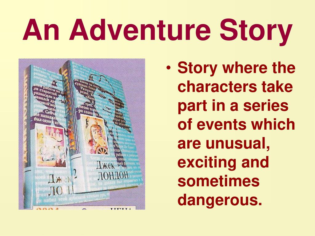 Adventure story writing