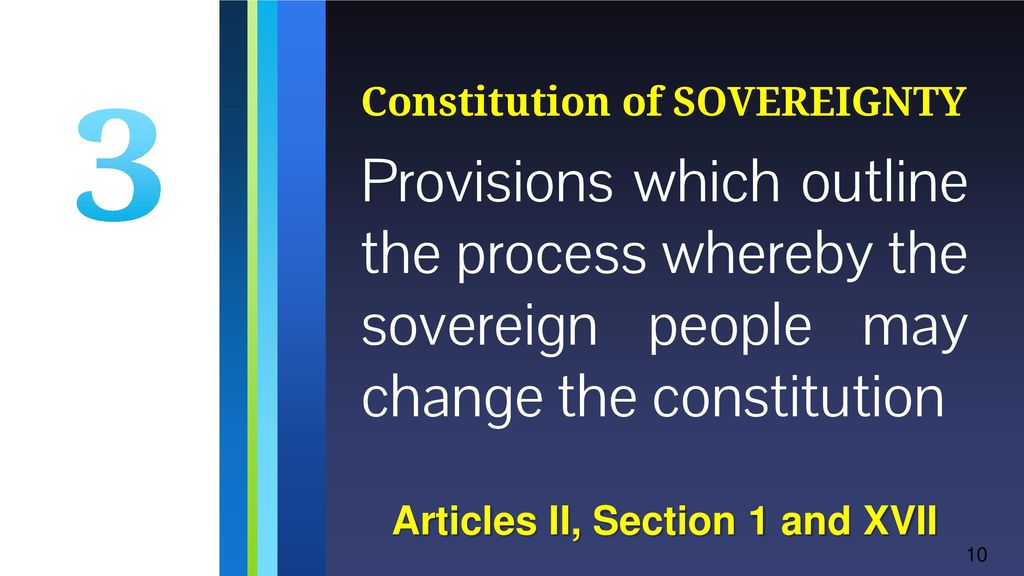 Constitution of SOVEREIGNTY