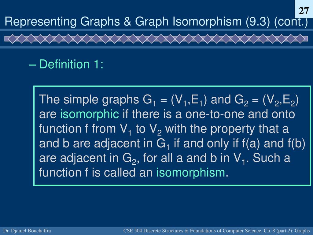 Chapter 9 Part 2 Graphs Ppt Download