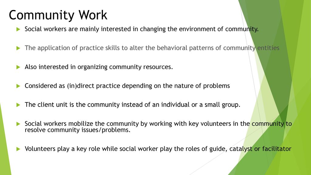 General Practice Of Social Work - Ppt Download