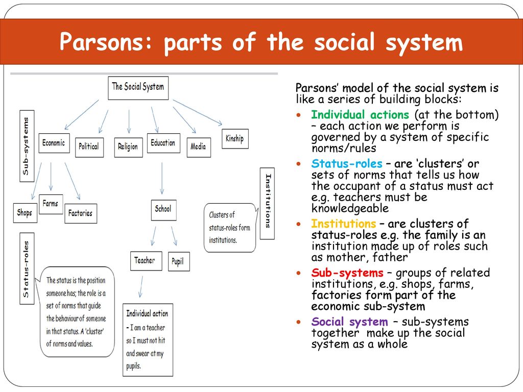 parsons social system