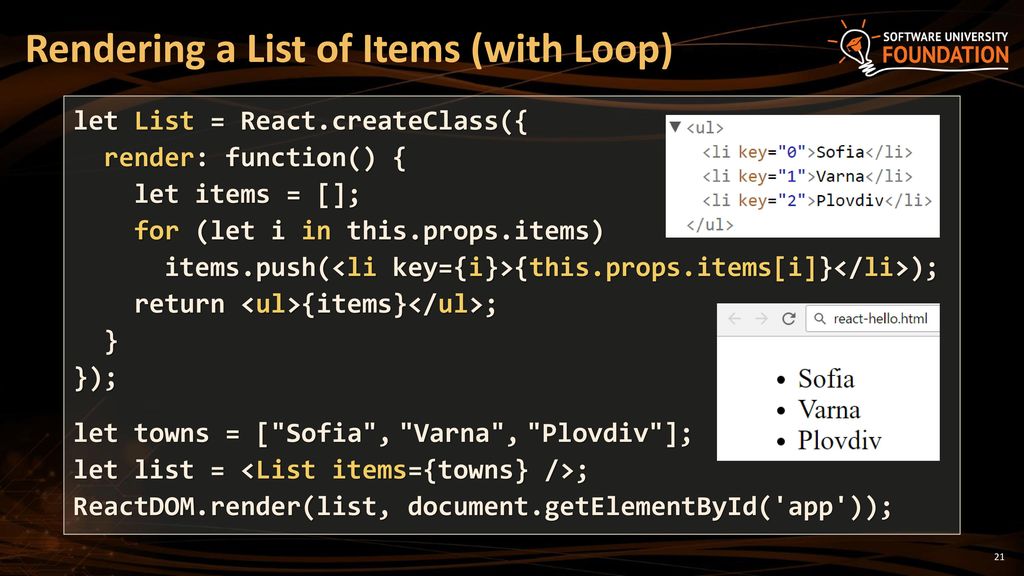Creating React Components with JSX and Babel - ppt download