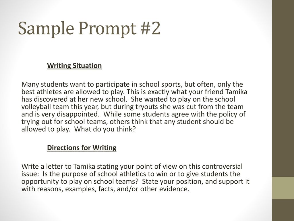 Persuasive Writing Prompts - ppt download