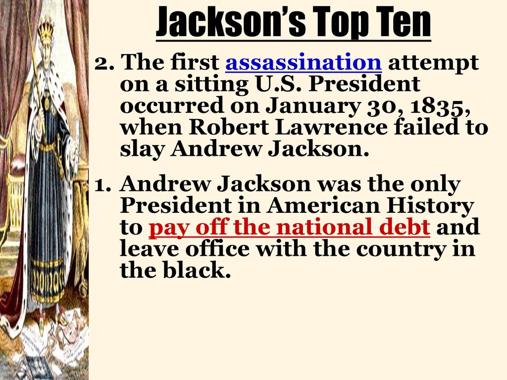 Jackson’s Top Ten