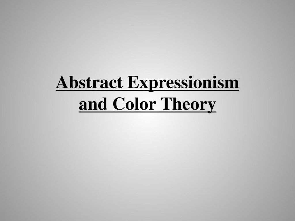 Do Now Why Do Artists Use Specific Colors In Their Paintings