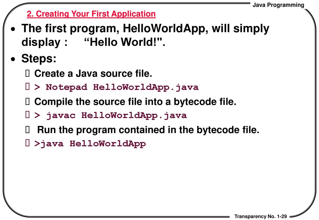 Introduction to Java Programming - ppt download