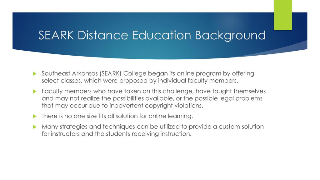 Streamlining Distance Education ppt download Streamlining Distance Education ppt download