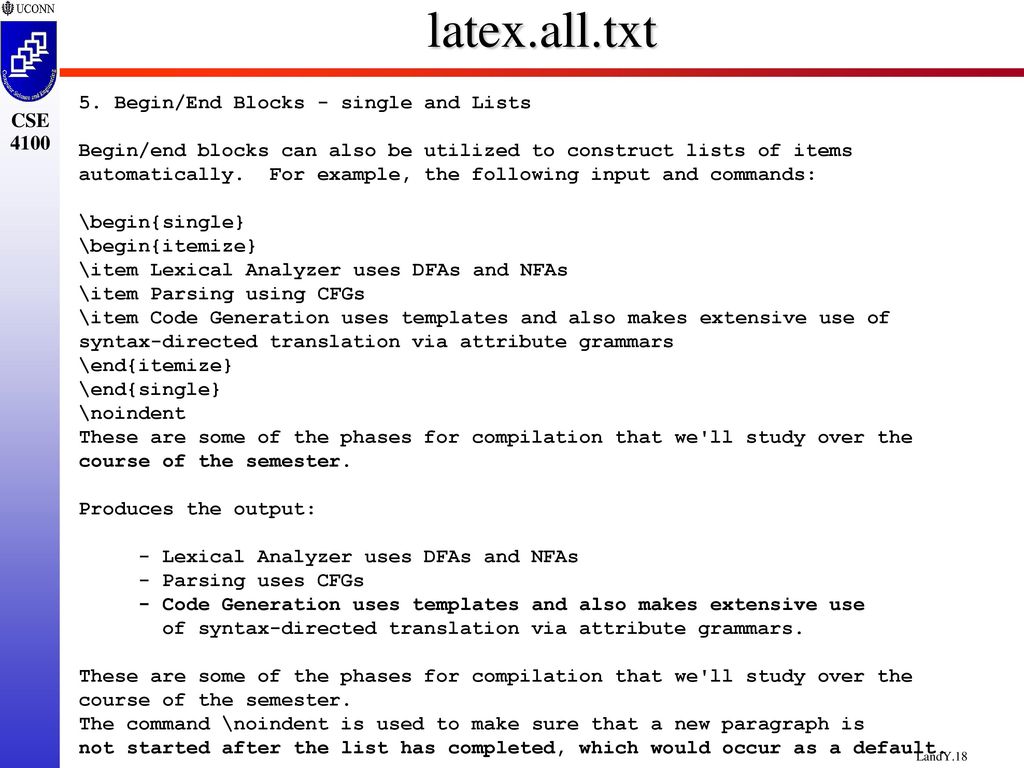 CSE4100 Programming Language Translation - ppt download