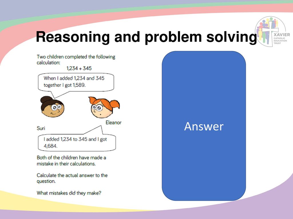 Reasoning and problem solving