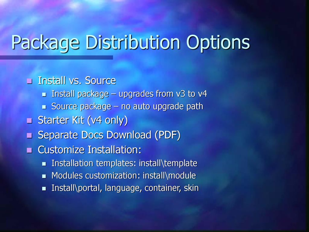Dotnetnuke v4 overview stan schultes ppt download