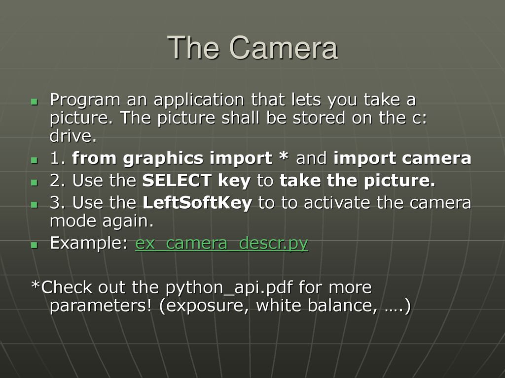 Python Graphics N Amanquah Based on EPROM curriculum. - ppt download