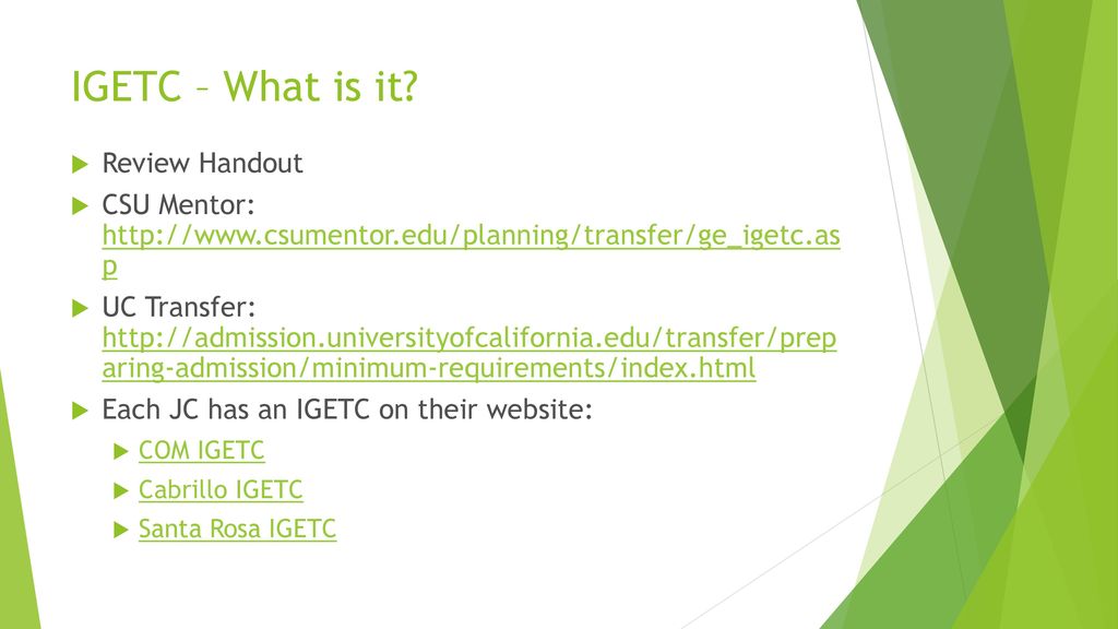 JC TRANSFER CALIFORNIA COMMUNITY COLLEGES Ppt Download jc-transfer-california-community-colleges-ppt-download