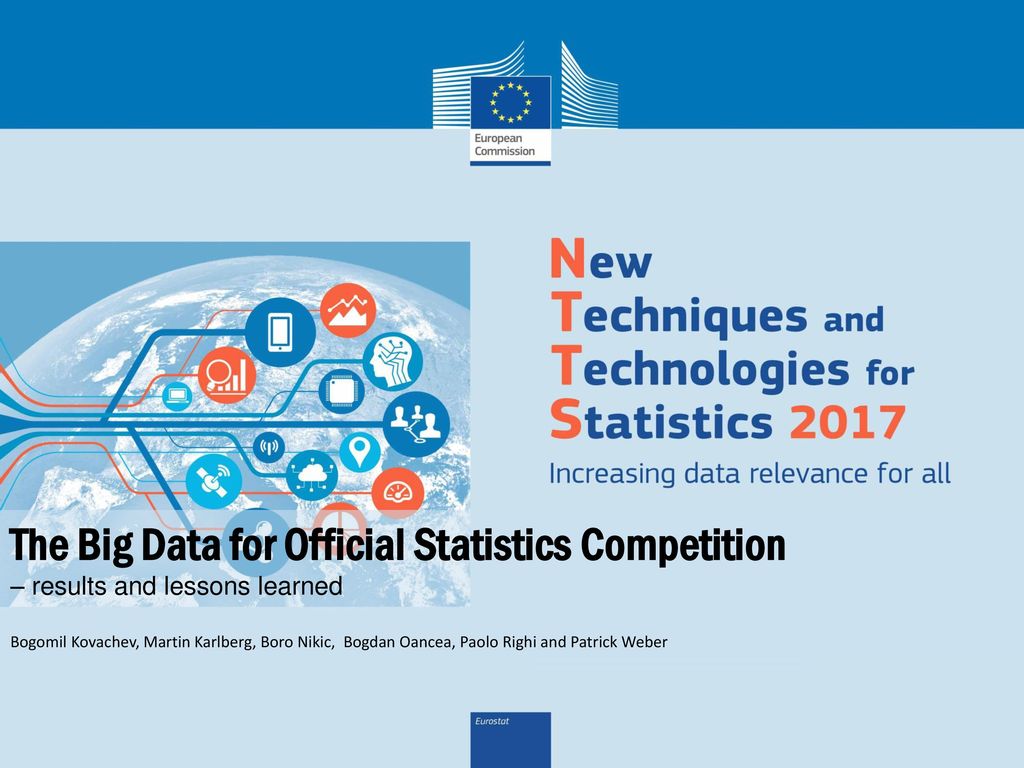 The big data for official statistics competition ppt download