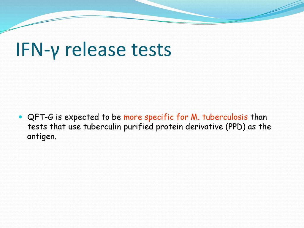 IFN-γ release tests