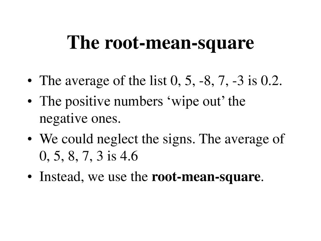 Average median and standard deviation ppt download
