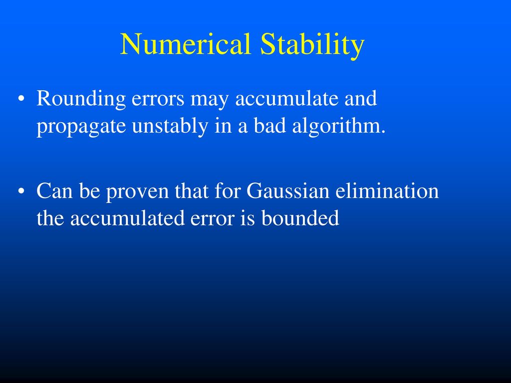 Direct methods for sparse linear systems ppt download