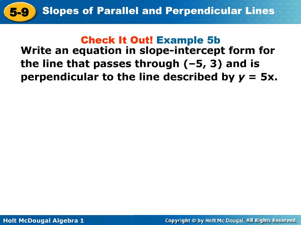 Check It Out! Example 5b