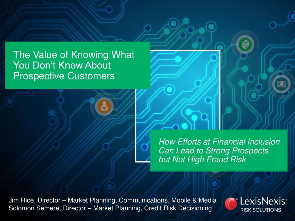 The value of knowing what you don t know about prospective customers