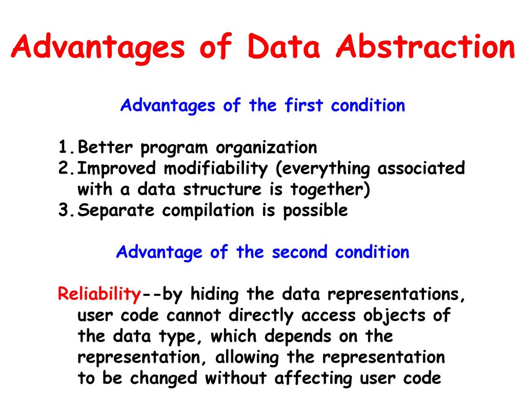 Abstract Data Types And Encapsulation Concepts Ppt Download