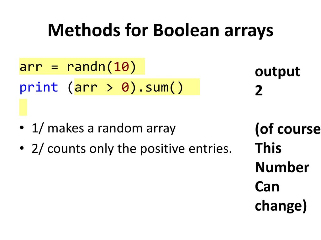 Numpy (Numerical Python) - ppt download