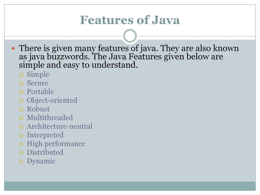 Unit-1 JAVA Programming. - ppt download