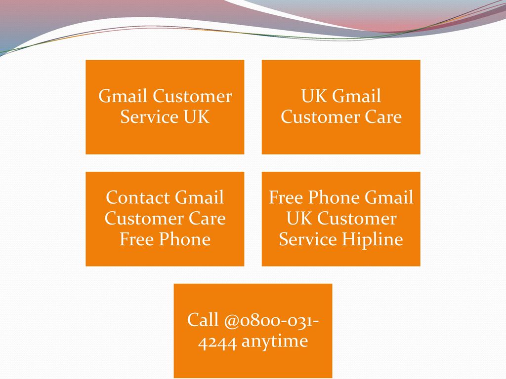 Gmail Customer Service UK