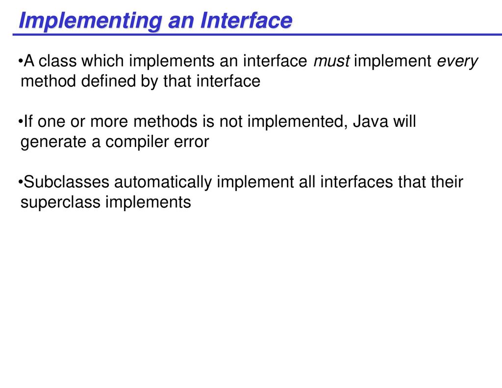 Interfaces Unit ppt download