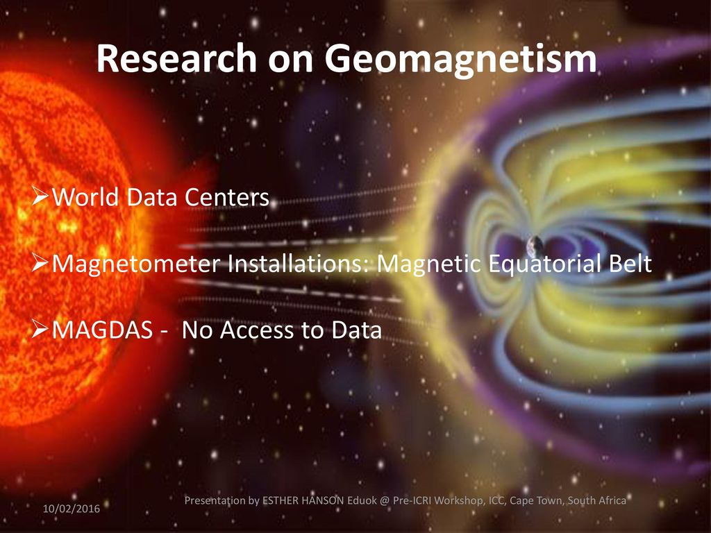 Research on Geomagnetism