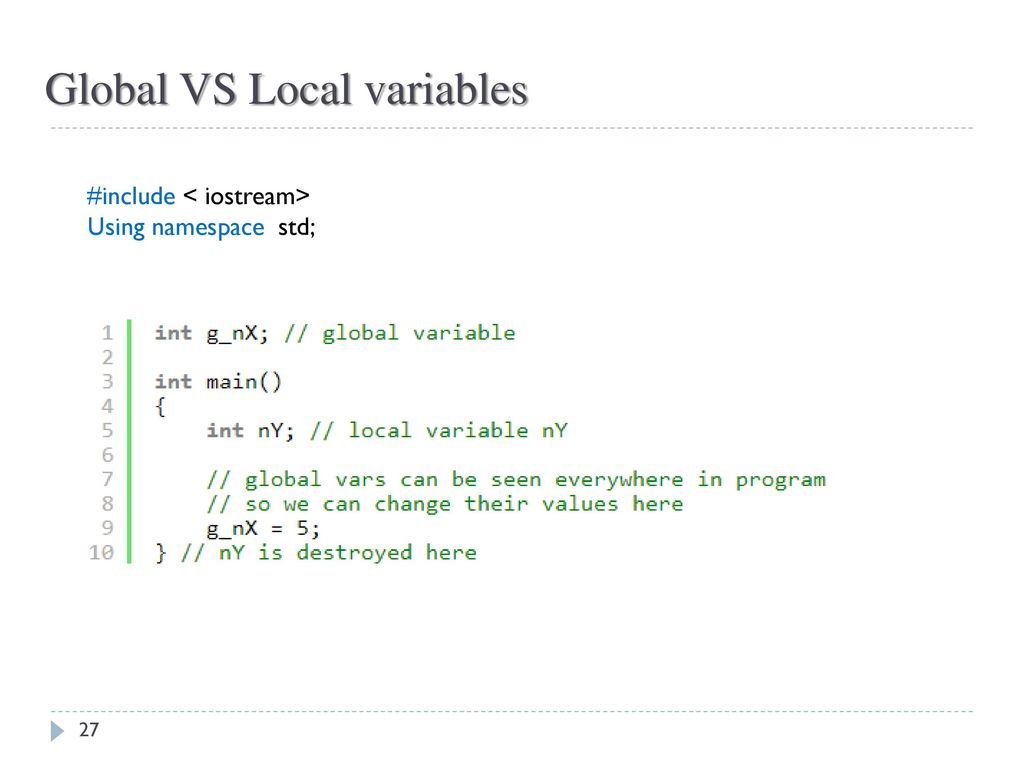 CSC1201: Programming Language 2 - ppt download