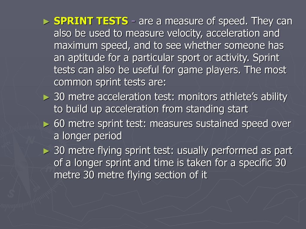 Changes in 15-meter sprint test performance pre-and post